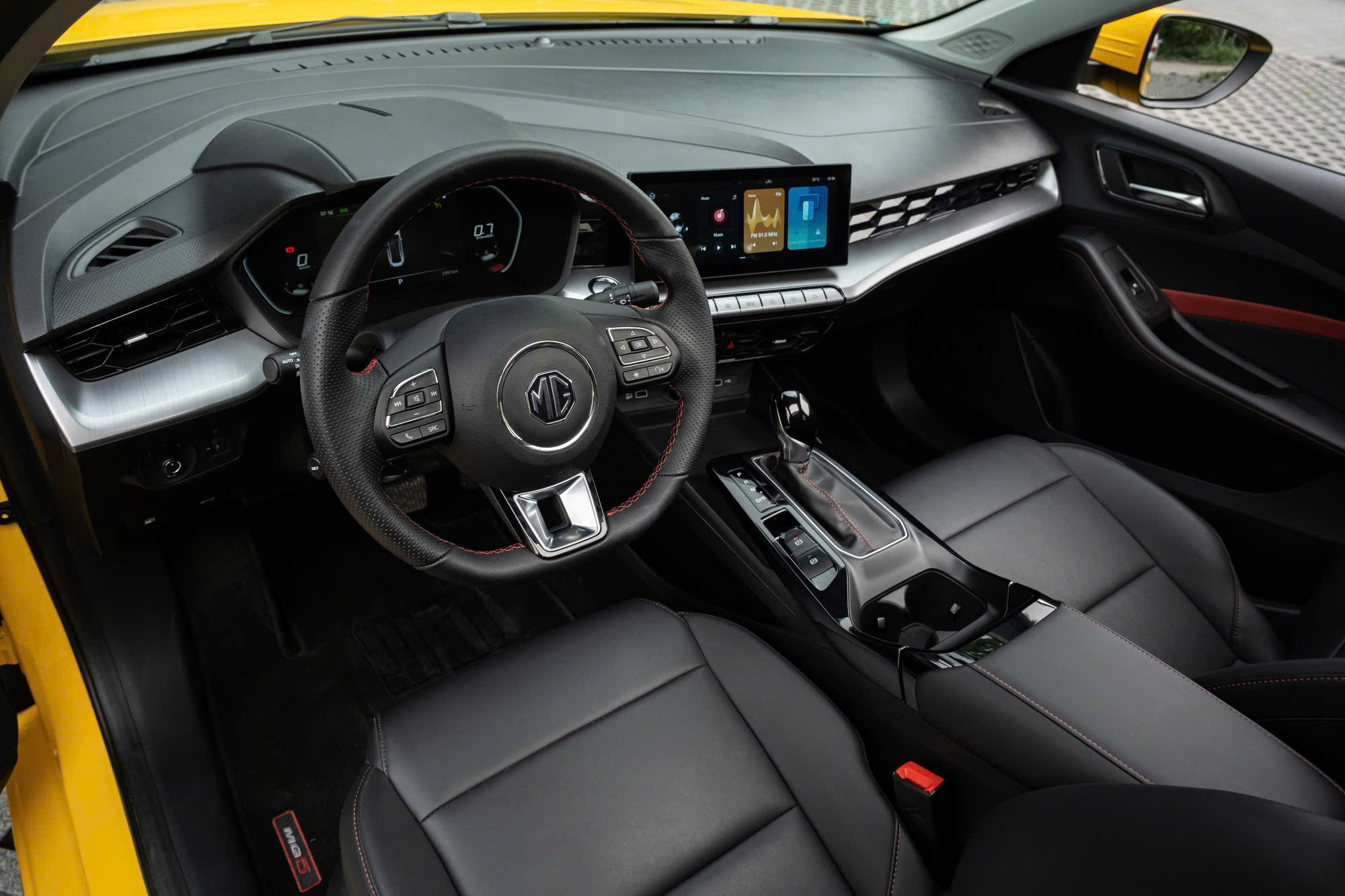 Nội thất MG5 - vô lăng